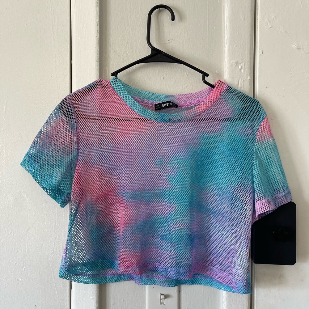 Mesh Crop Top